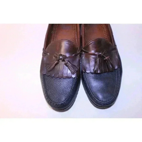 Allen Edmonds "Nashua" 42250 Leather Fringe Tassel Men's Slip on Shoes Size 9D - Picture 7 of 11